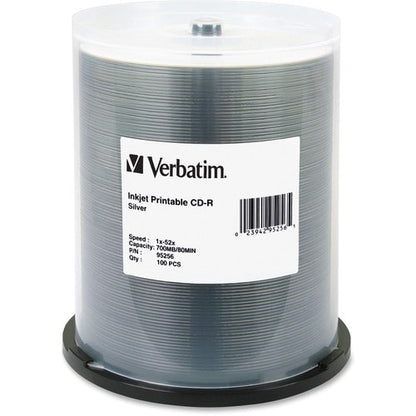 Verbatim 95256 CD Recordable Media - CD-R - 52x - 700 MB - 1