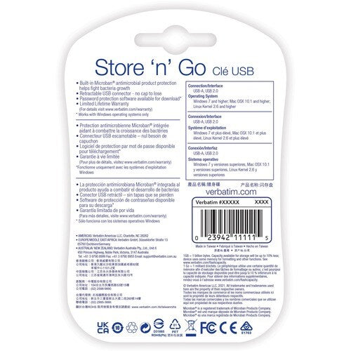 4GB STORENGO USB FLASH DRIVE MULTI 4