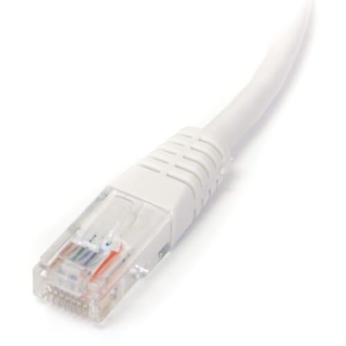 Câble patch UTP Cat5e moulé blanc StarTech.com de 3 m