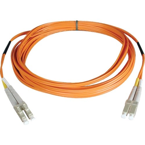 Cable de conexión dúplex de fibra óptica de Tripp Lite (vertical)