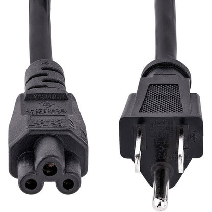 StarTech.com 6ft (1.8m) Laptop Power Cord, NEMA 5