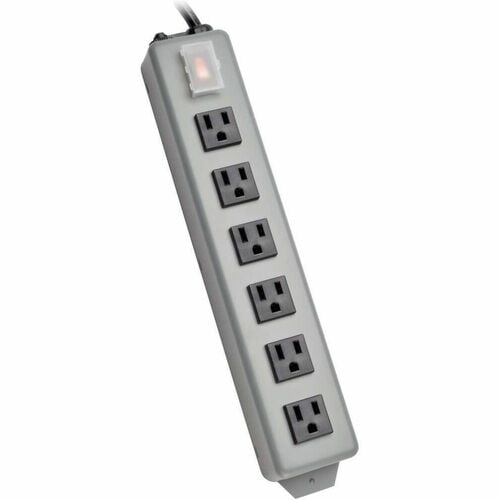 Tripp Lite 6SP 6-Outlets Power Strip - NEMA 5-15P - 6 NEMA 5-15R - 1.83m