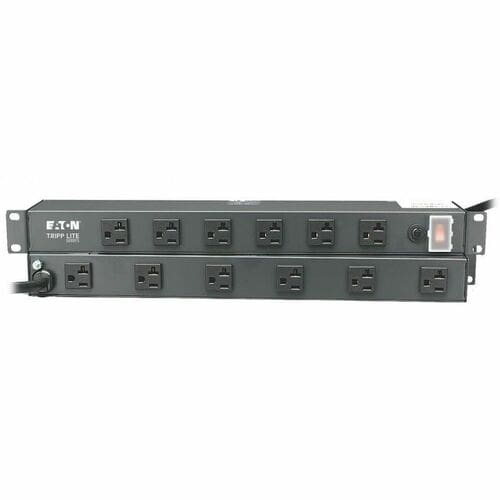 Regleta de contactos Tripp Lite de 12 tomas - NEMA L5-20P - 12 NEMA 5-15/20R - Entrada de 4,57 m