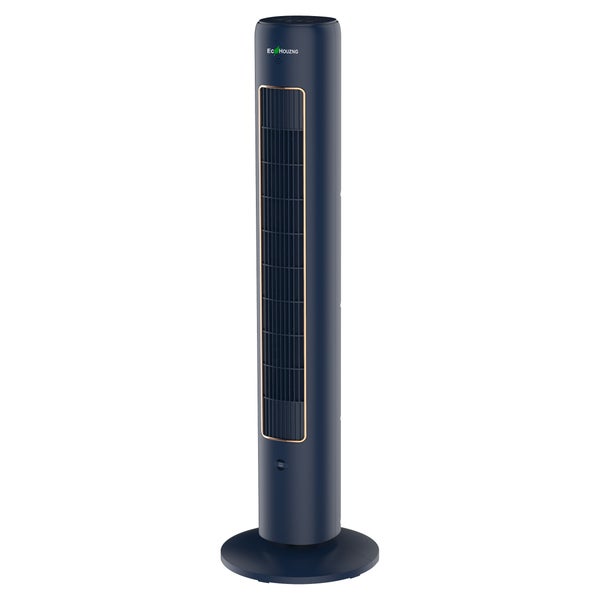Ventilador de torre Ecohouzng de 101,6 cm (40 pulgadas) con generador de iones negativos y caja de aromaterapia (ECF5400033TBACNA)