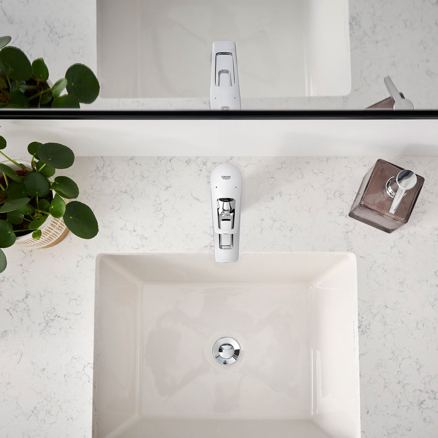 GROHE Bauloup Mono Block Bathroom Faucet