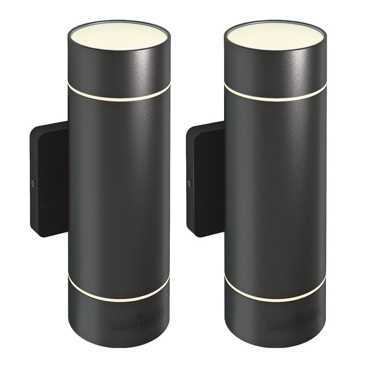 Atomi Smart Wi-Fi Rotundus Outdoor Wall Sconces -2-pack (AT1680)