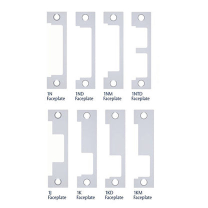 HES 1600CS Series, Complete Pacs for Latchbolts & Deadbolt, Satin Stainless S (1600-CS-DLMS-630)