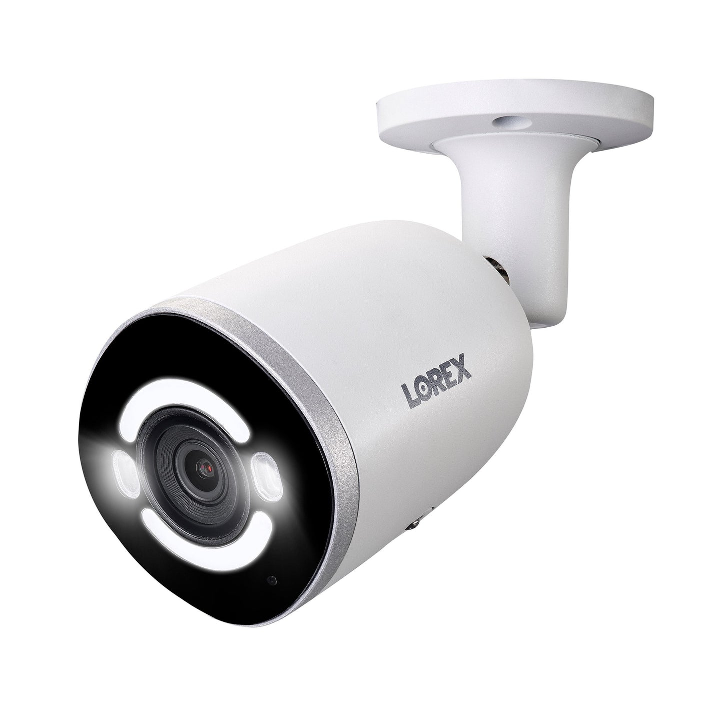 Lorex Fusion 4K 16-Channel 2TB Wired NVR Security System with 8 Indoor/Outdoor Smart Lighting Cameras (TN84628A8-E)