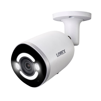 Lorex Fusion 4K 16-Channel 2TB Wired NVR Security System with 8 Indoor/Outdoor Smart Lighting Cameras (TN84628A8-E)