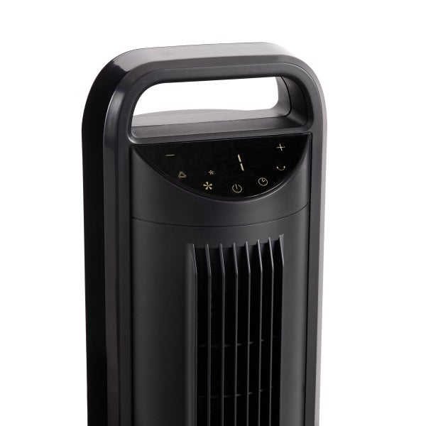 Seville Classics Oscillating Tower Fan with Touch Control and Temperature Sensor(10266)