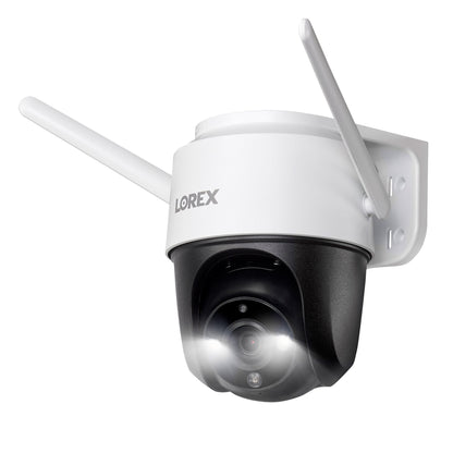 Lorex 2K Pan-Tilt Outdoor Wi-Fi Security Camera 2-pack (TF461AQD-E-2PK)