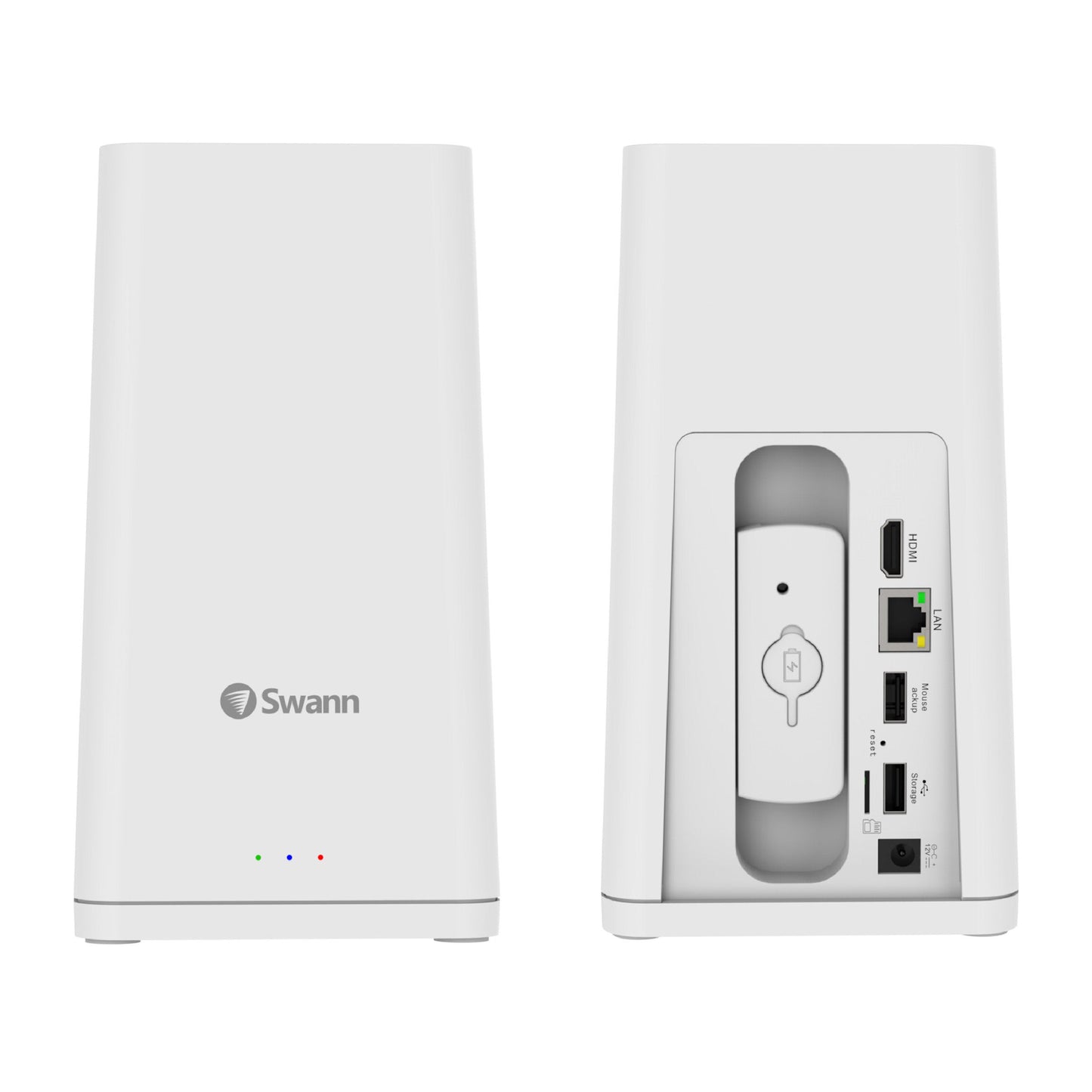 Swann AllSecure650 8-Channel 4-Cam 2K Wireless Security Kit with Battery Backup and Remote Solar Panels (SONVK-650KH4S4-US)