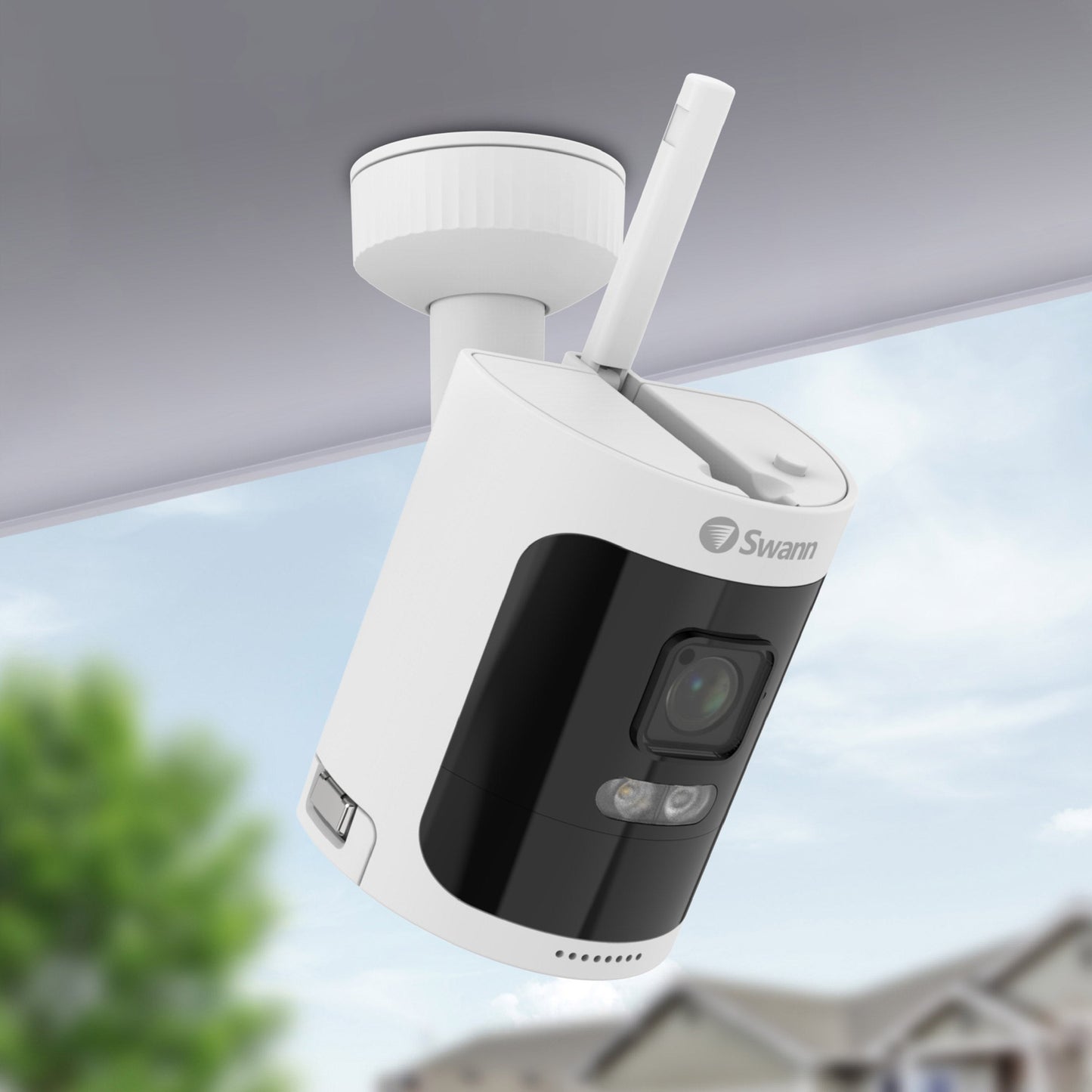 Swann AllSecure650 8-Channel 4-Cam 2K Wireless Security Kit with Battery Backup and Remote Solar Panels (SONVK-650KH4S4-US)