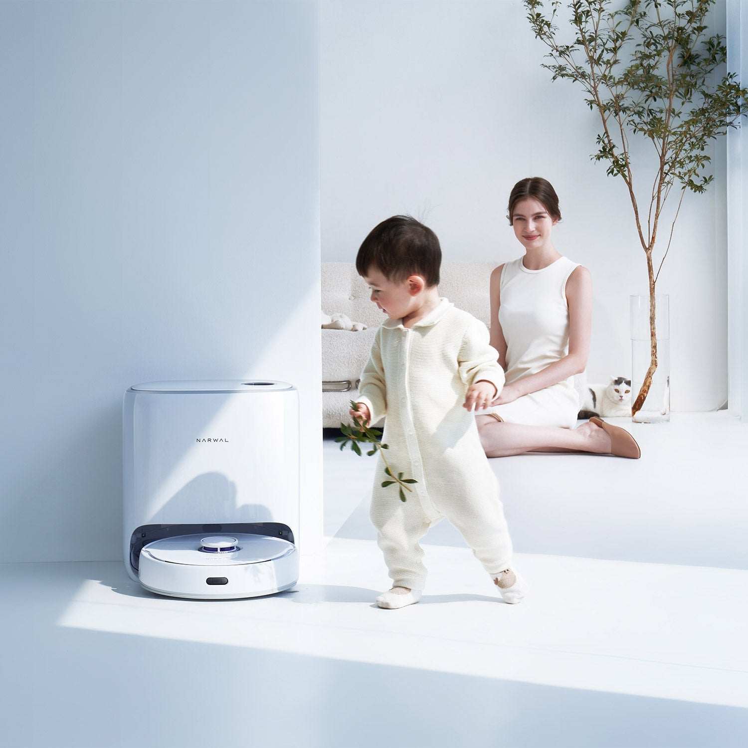 Narwal FREO Robot vacuum and mop with Accessory Pack Bundle