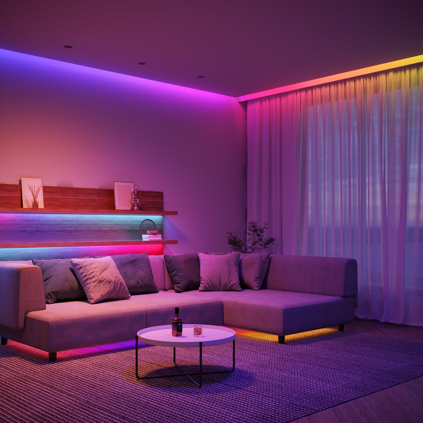 Govee RGBIC Pro LED Strip Lights 49.2 ft (H619DAD3)