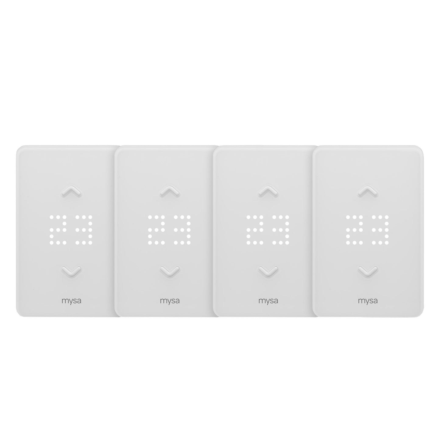 Mysa Smart Thermostat LITE for Electric Baseboard Heaters - 4 Pack (BBL.2.0.01.NA-US-VP4)