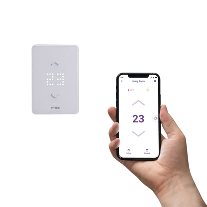 Mysa Smart Thermostat LITE for Electric Baseboard Heaters - 4 Pack (BBL.2.0.01.NA-US-VP4)