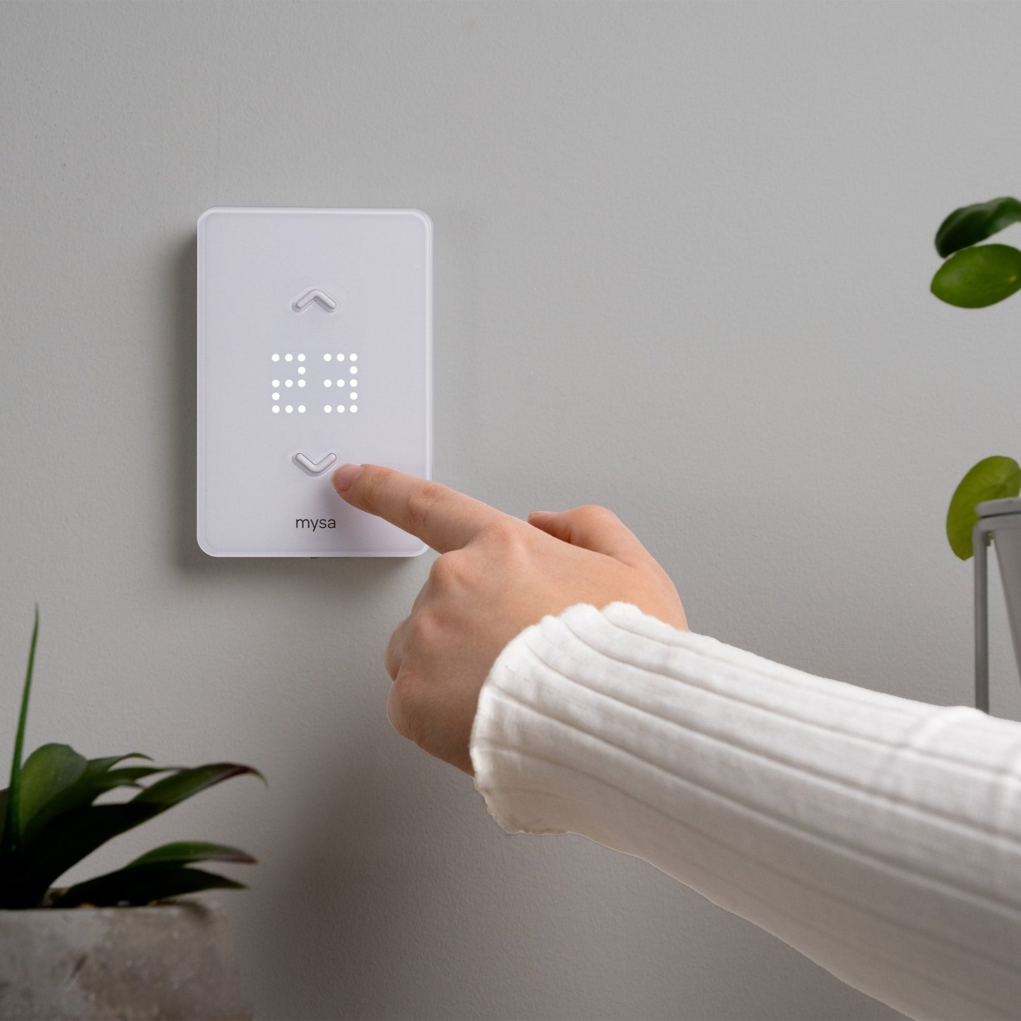 Mysa Smart Thermostat LITE for Electric Baseboard Heaters - 4 Pack (BBL.2.0.01.NA-US-VP4)
