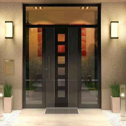 Atomi Smart Wi-Fi Quadrata Outdoor Wall Sconces (2-pack) (AT1856 CA)