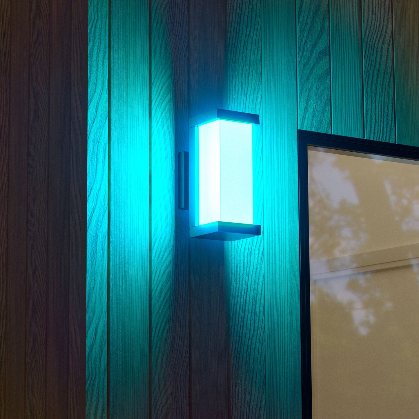 Atomi Smart Wi-Fi Quadrata Outdoor Wall Sconces (2-pack) (AT1856 CA)