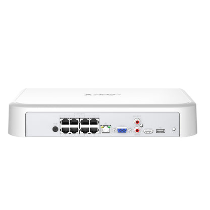 Système NVR filaire Lorex 4K+ Fusion 16 canaux avec 4 caméras IP Bullet et 4 caméras IP dôme (TN91062-A4D4)