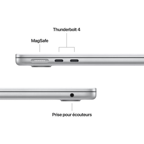 Apple 2025 MacBook Air ,FR MBA 13IN M4 CHIP 10C CPU 8-CORE GPU 16GB 256GB SSD SILVER