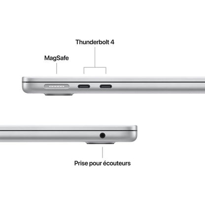 Apple 2025 MacBook Air ,FR MBA 13IN M4 CHIP 10C CPU 8-CORE GPU 16GB 256GB SSD SILVER