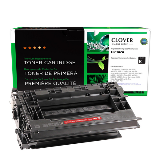Cartucho de tóner Micr remanufacturado Clover Imaging (chip nuevo) para