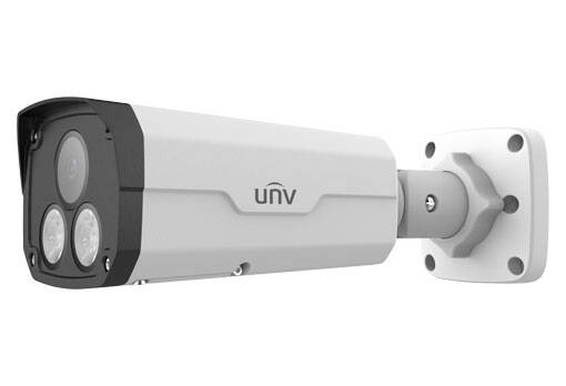 Uniview Network ColourHunter Bullet, Warm Light LED 30m, 5MP, POE, Fixed 4.0mm (IPC2225SE-DF40K-WL-I0)
