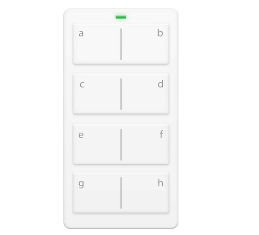 Mini télécommande sans fil Insteon 8 scènes (2342-222)