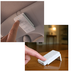 Insteon Visor Clip And Tabletop Stand for Mini Remote (2444BWH)
