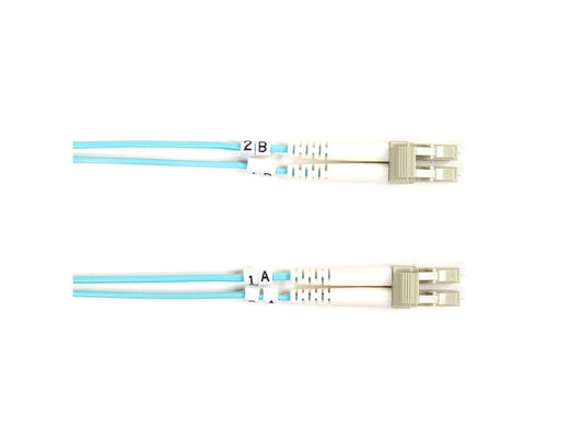 Cable Black Box Corp E 2M de 10 gigas de LC a LC Aqua Fo10G-002M-Lclc