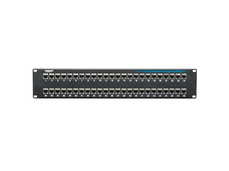 Black Box Corp Through Patch Panel, Shielded Jpm806A-R2