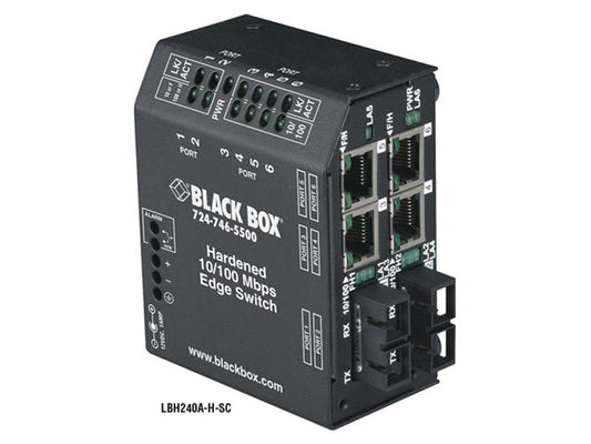 Black Box Corp Ge Switch, Hardened, (4) Co Lbh240A-H-Sc