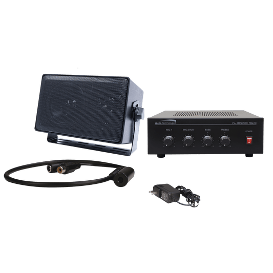Speco Two-way Audio Kit for DVR's with PBM30 Amplifier (SPE-2WAK3)