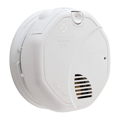 First Alert 3120BA 120V Wired Dual Tech Photo Ion Smoke Alarm, Battery Backup (1044566)