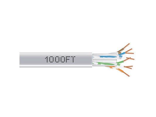 Cable Gigatrue 550 Cat6 a granel de Black Box Corp. Eyn876A-Pb-1000
