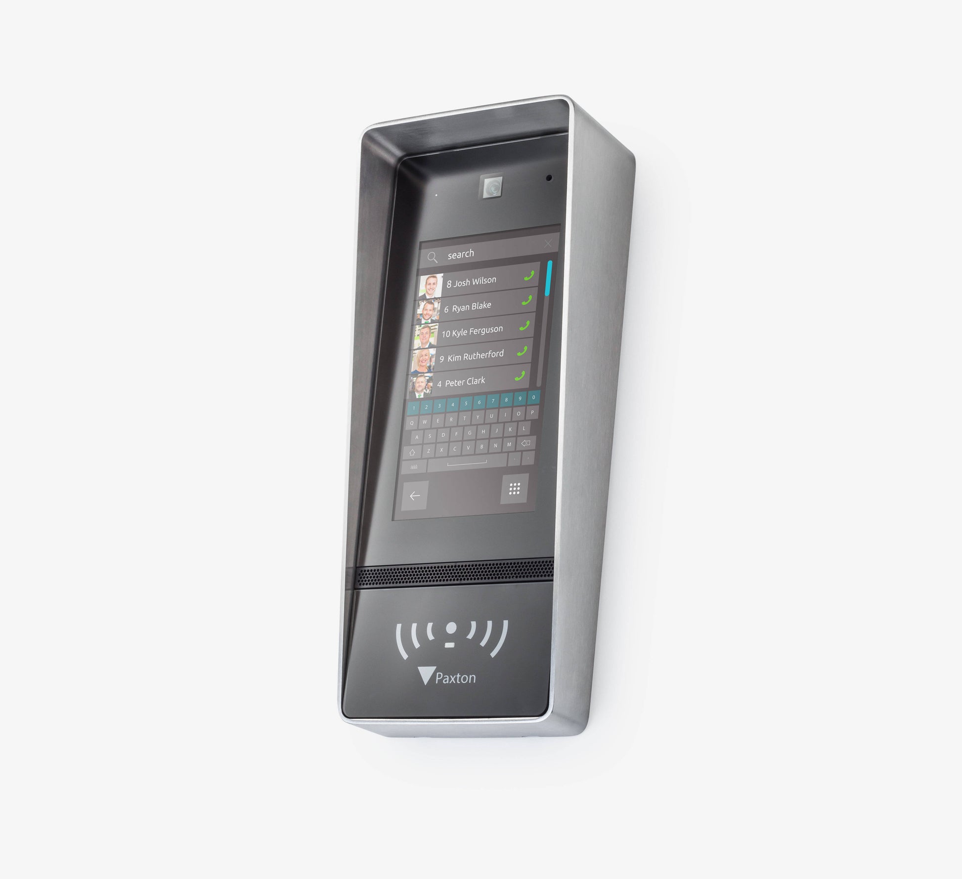 Paxton Entry - Touch panel, surface mount with rain hood (PAX-337-610-US)