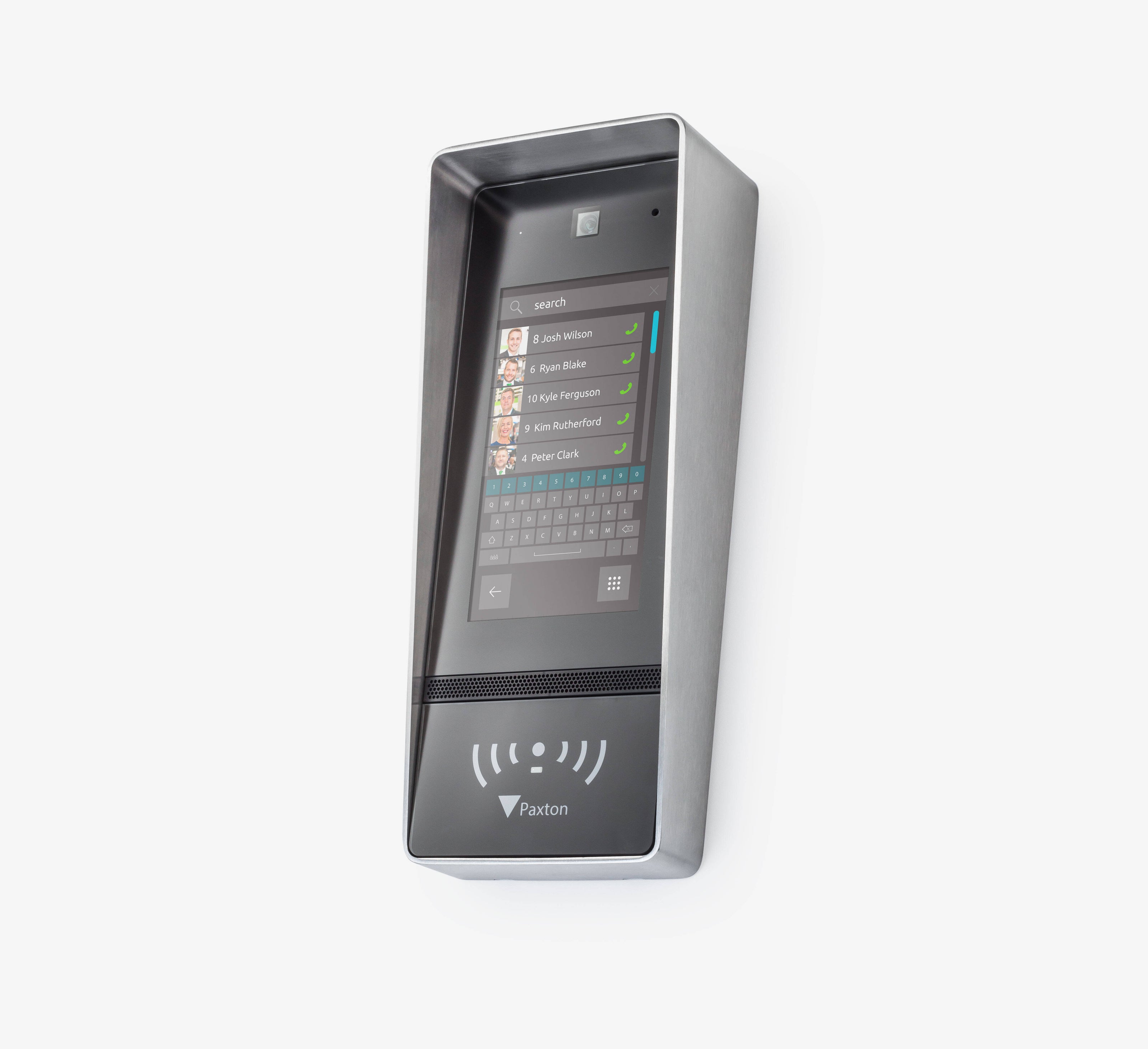 Paxton Entry - Touch panel, surface mount with rain hood (PAX-337-610-US)