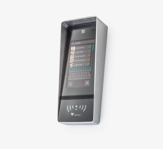 Paxton Entry - Touch panel, surface mount with rain hood (PAX-337-610-US)