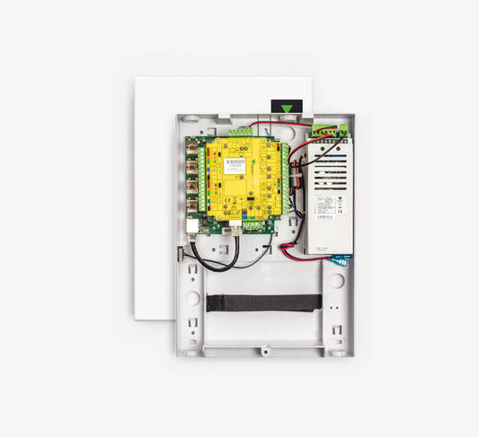 Paxton Net2 Entry 1 Door Access Control Unit with 4 Port POE Switch (PAX-337-727-US)