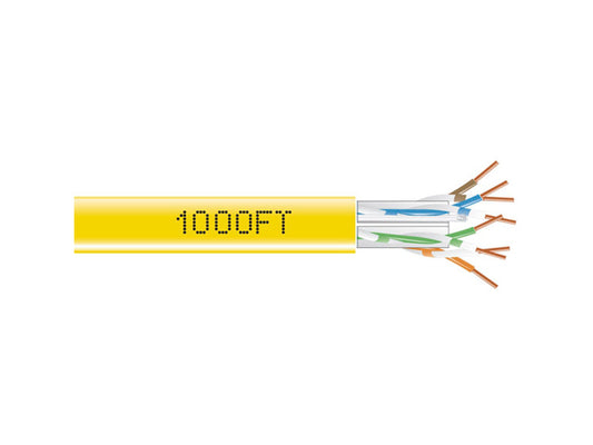 Cable Gigatrue 550 Cat6 a granel de Black Box Corp. Eyn872A-Pb-1000