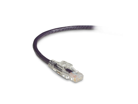 Cable de conexión Gigabase 3 Cat5E de Black Box Corp, violeta, 3 m