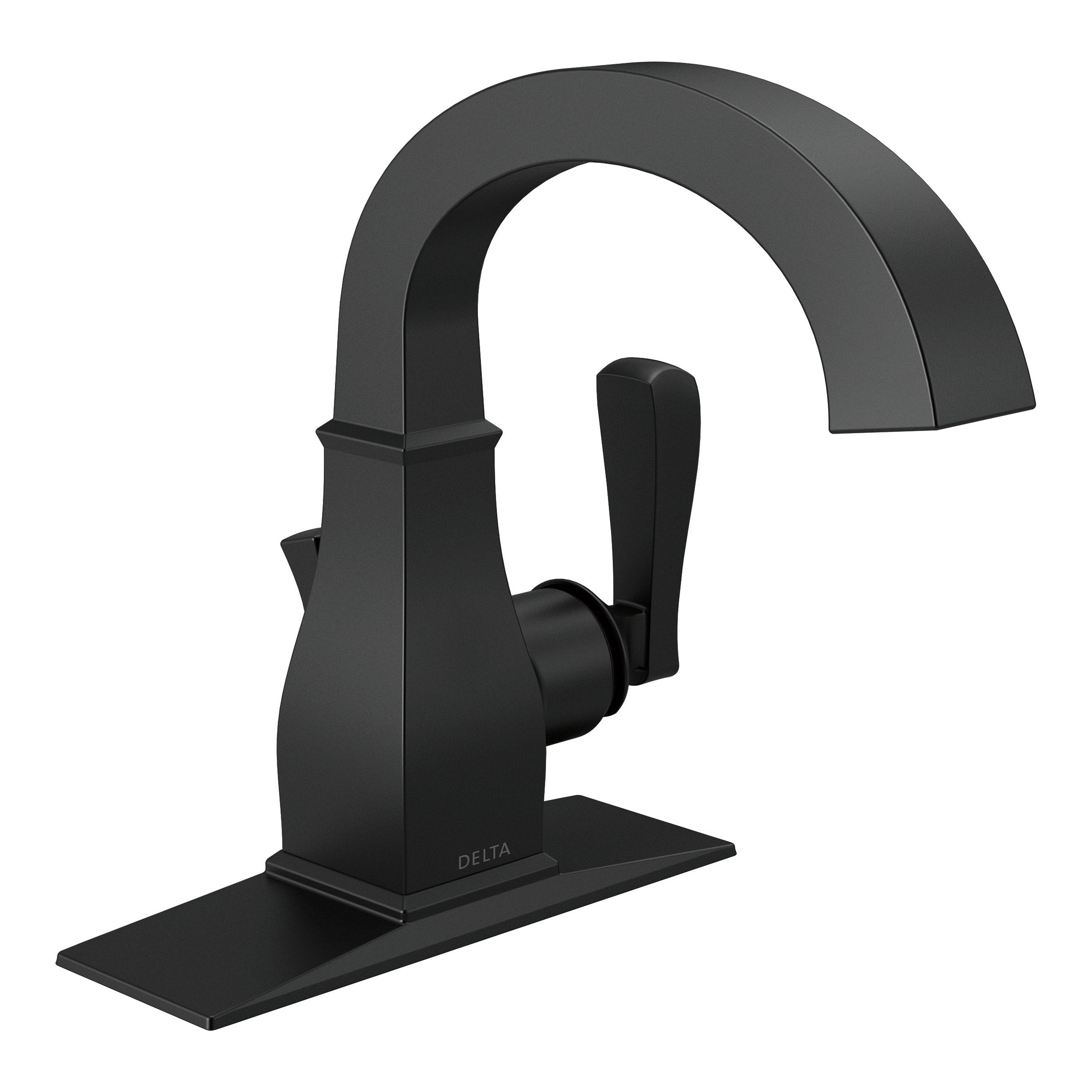 Delta Lakewood Single Handle Bathroom Faucet (15718LF-BL)