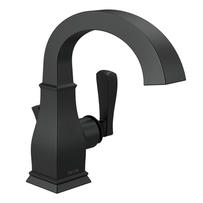 Delta Lakewood Single Handle Bathroom Faucet (15718LF-BL)