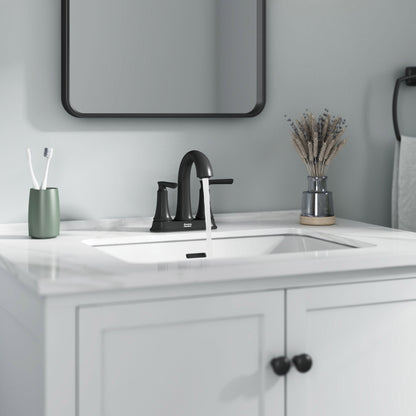 Grifo de baño American Standard Braymer de 4 pulgadas con montaje central (7427201.243)