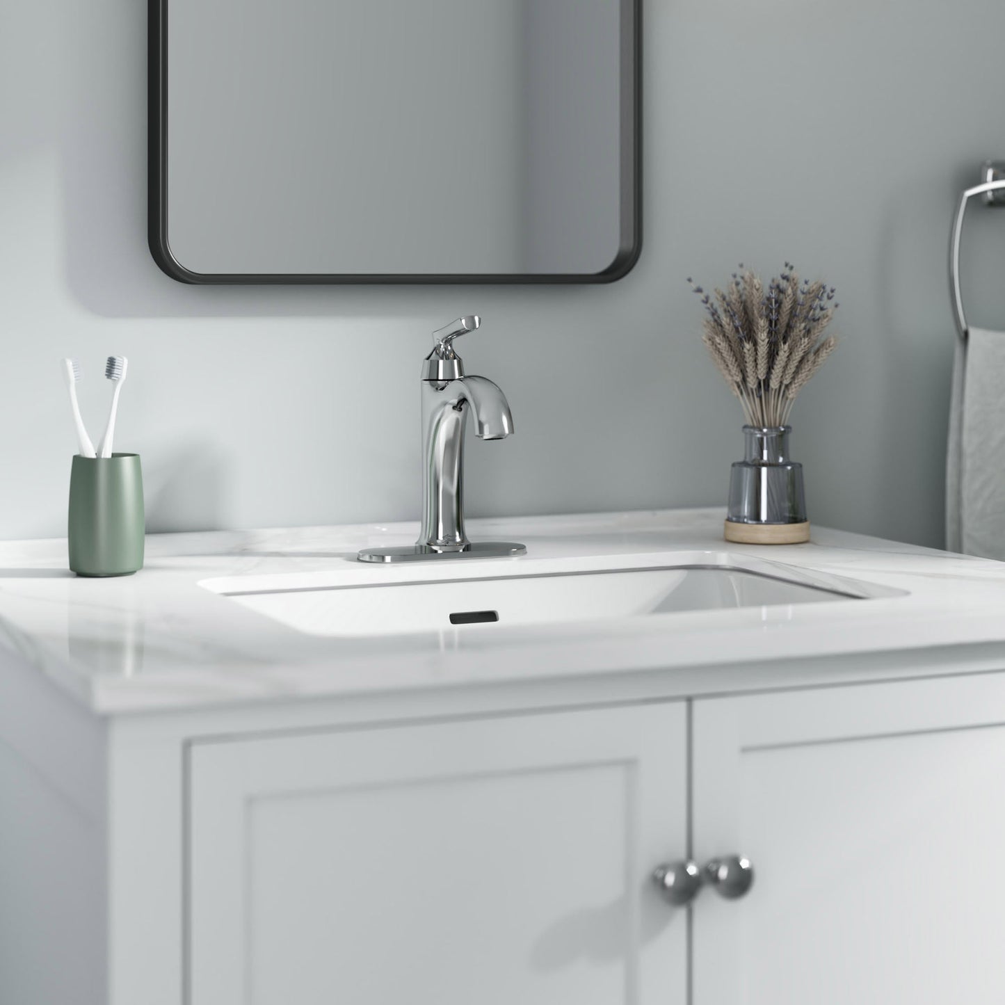 American Standard Braymer Single Handle Monoblock Bathroom Faucet (7427101.002)