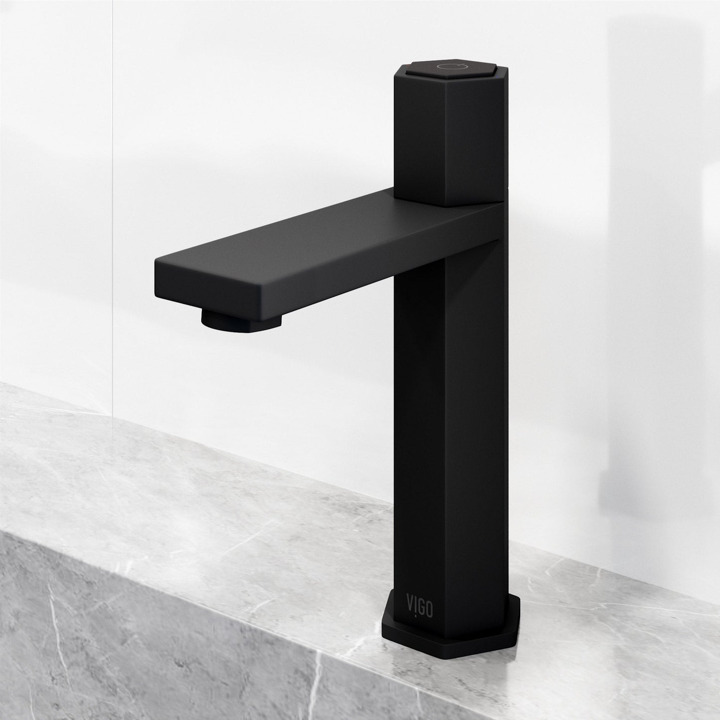 VIGO Nova Single Handle Bathroom Faucet (VG01053MB)