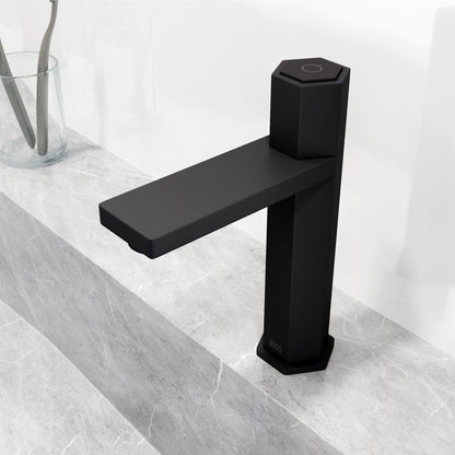 VIGO Nova Single Handle Bathroom Faucet (VG01053MB)