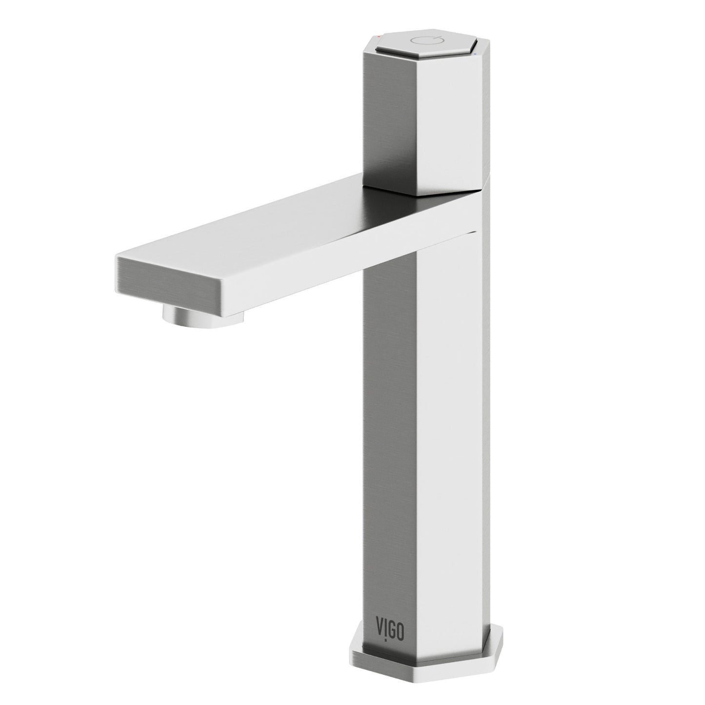 Robinet de salle de bain à poignée unique VIGO Nova (VG01053BN)